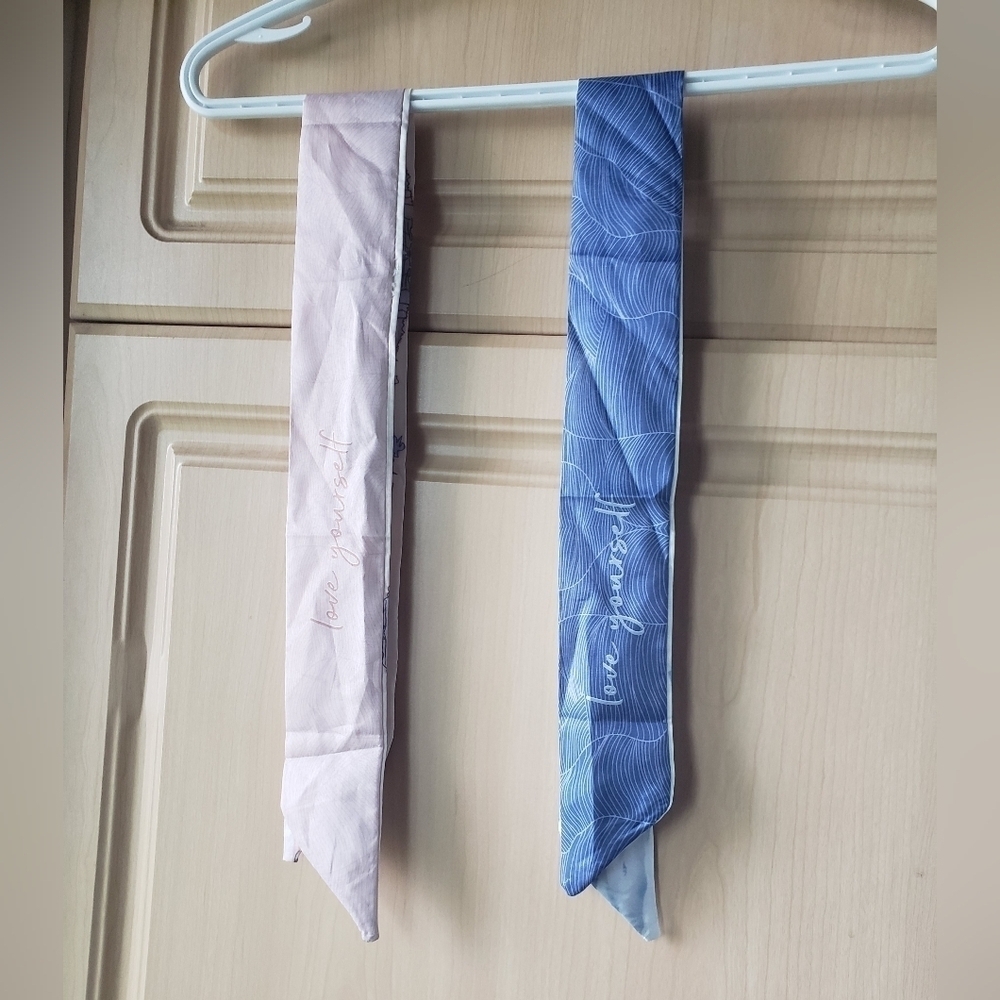2 love yourself skinny scarf